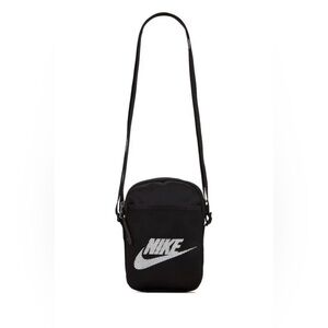 Nike Black Heritage Crossbody Bag